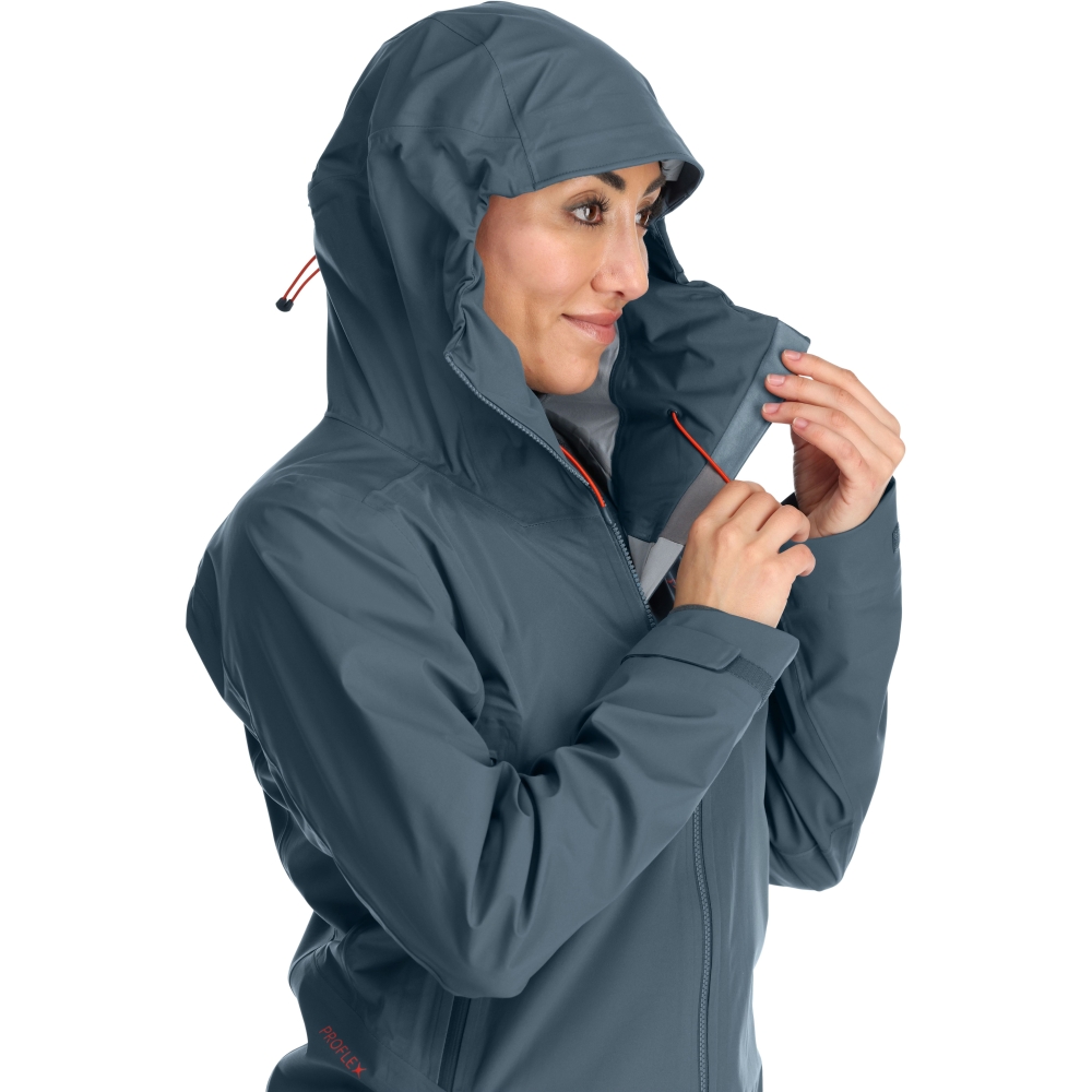 Rab Kinetic Alpine 2.0 Jacket Women's Orion Blue QWG-70-ORB jassen online bestellen bij Kathmandu Outdoor & Travel
