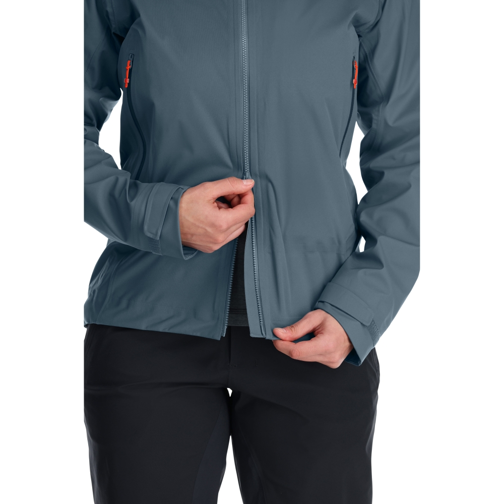 Rab Kinetic Alpine 2.0 Jacket Women's Orion Blue QWG-70-ORB jassen online bestellen bij Kathmandu Outdoor & Travel