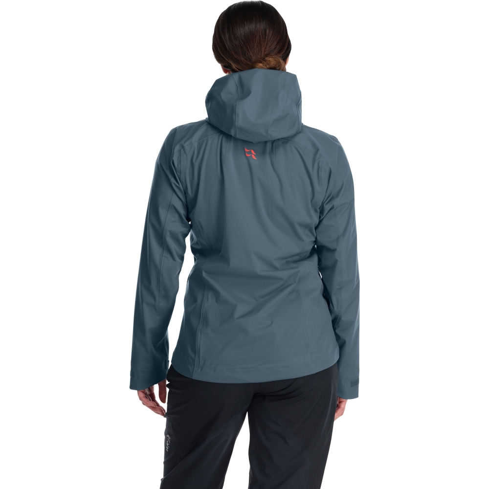 Rab Kinetic Alpine 2.0 Jacket Women's Orion Blue QWG-70-ORB jassen online bestellen bij Kathmandu Outdoor & Travel