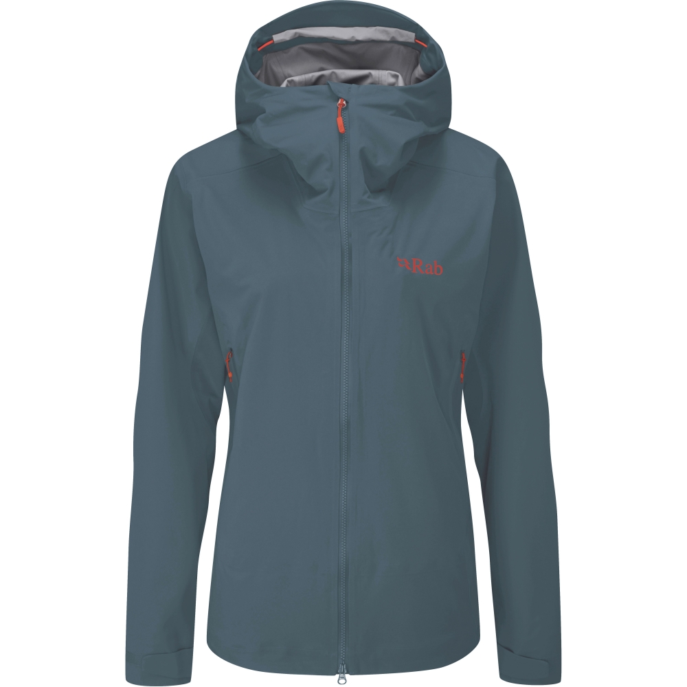 Rab Kinetic Alpine 2.0 Jacket Women's Orion Blue QWG-70-ORB jassen online bestellen bij Kathmandu Outdoor & Travel