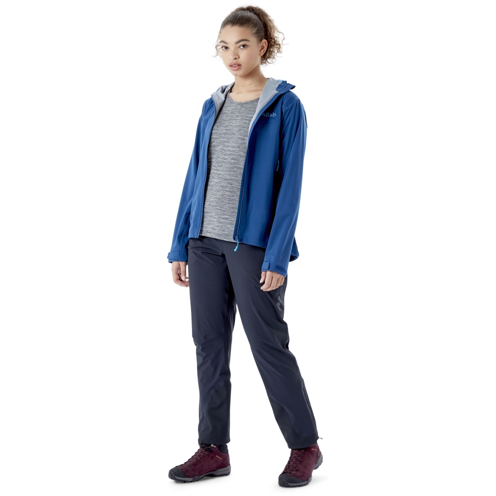 Rab Kinetic 2.0 Pants Women's Beluga QWG-77-BE broeken online bestellen bij Kathmandu Outdoor & Travel