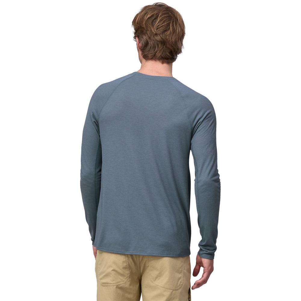 Patagonia L/S Cap Cool Trail Graphic Shirt Unity Fitz: Utility Blue 23710-UFZU shirts en tops online bestellen bij Kathmandu Outdoor & Travel