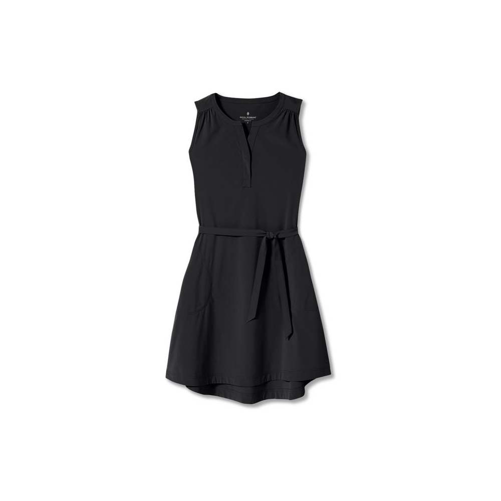 Royal Robbins Spotless Traveller Tank Dress Jet Black Y326002-037 jurken en rokken online bestellen bij Kathmandu Outdoor & Travel