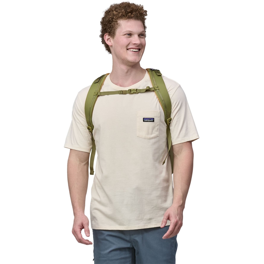 Patagonia Refugio Day Pack 30L Buckhorn Green 47928-BUGR dagrugzakken online bestellen bij Kathmandu Outdoor & Travel