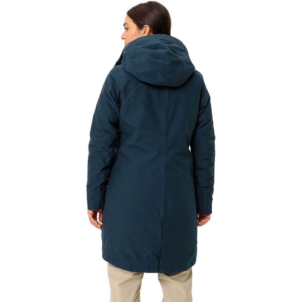 Vaude Annecy 3in1 Coat III Women's dark sea/nordic blue 41262-178 jassen online bestellen bij Kathmandu Outdoor & Travel