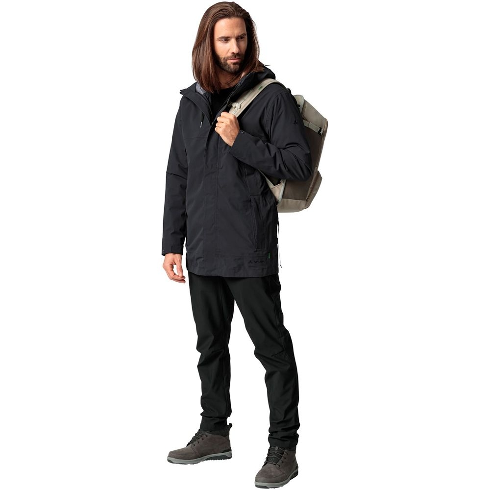Vaude Coreway 3in1 Parka black 45048-010 jassen online bestellen bij Kathmandu Outdoor & Travel