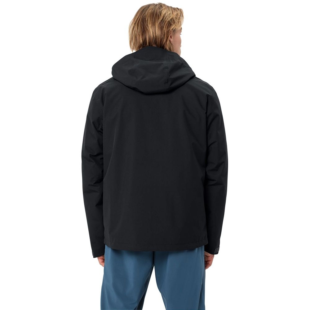 Vaude Elope 3in1 Jacket II black 46380-010 jassen online bestellen bij Kathmandu Outdoor & Travel