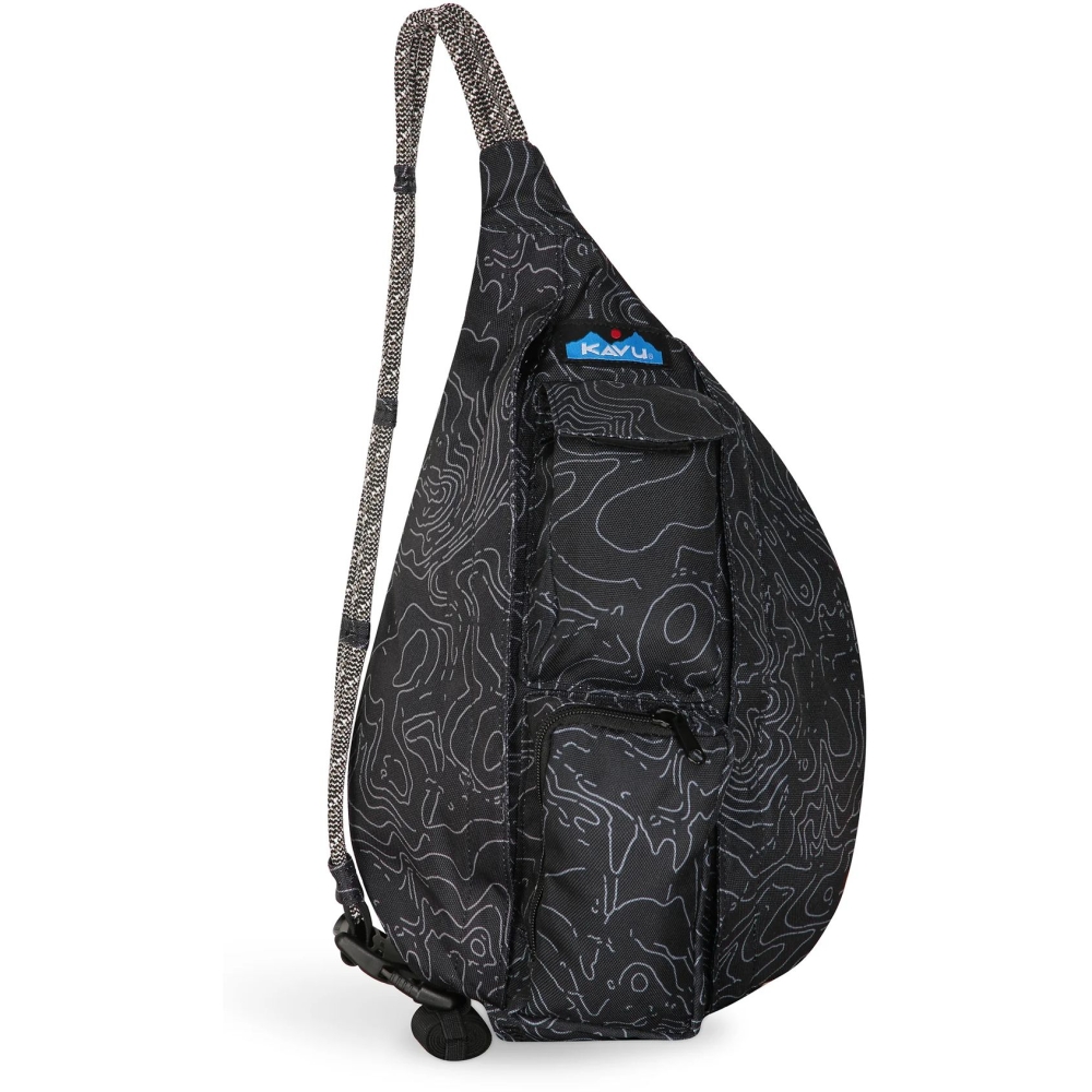 Kavu Mini Rope Sling Black Topo 9191-437 tassen online bestellen bij Kathmandu Outdoor & Travel