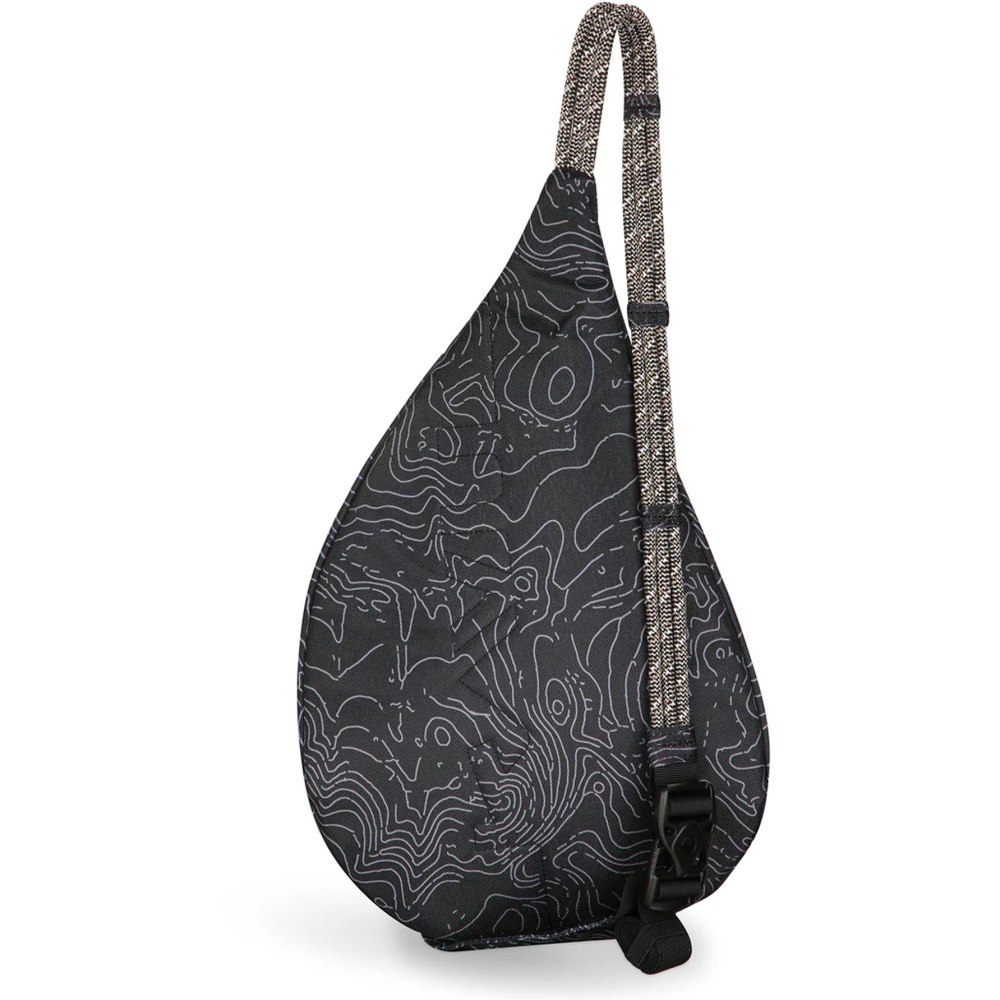 Kavu Mini Rope Sling Black Topo 9191-437 tassen online bestellen bij Kathmandu Outdoor & Travel