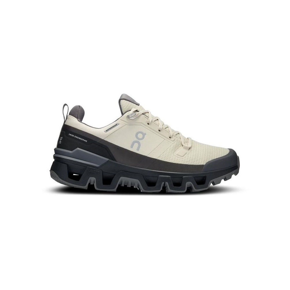 On-running Cloudwander Waterproof Women's Sand |Black 73.97667 wandelschoenen heren online bestellen bij Kathmandu Outdoor & Travel