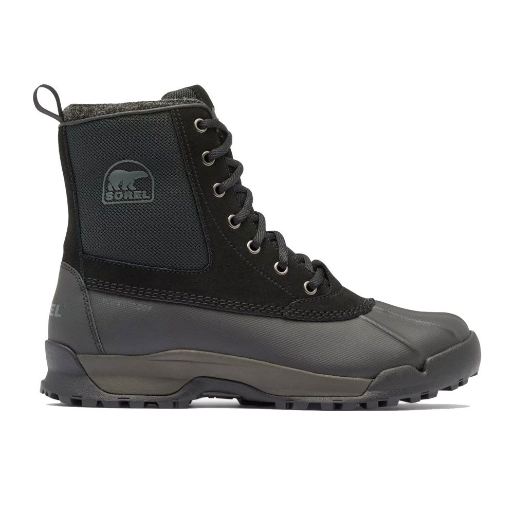 Sorel Buxton Lite Boot WP Black, Black 2078361010 wandelschoenen heren online bestellen bij Kathmandu Outdoor & Travel