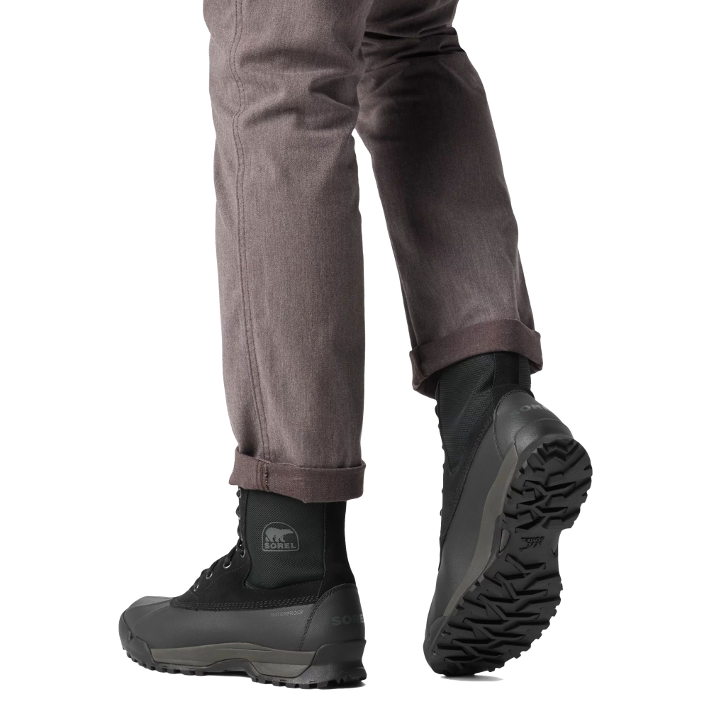 Sorel Buxton Lite Boot WP Black, Black 2078361010 wandelschoenen heren online bestellen bij Kathmandu Outdoor & Travel