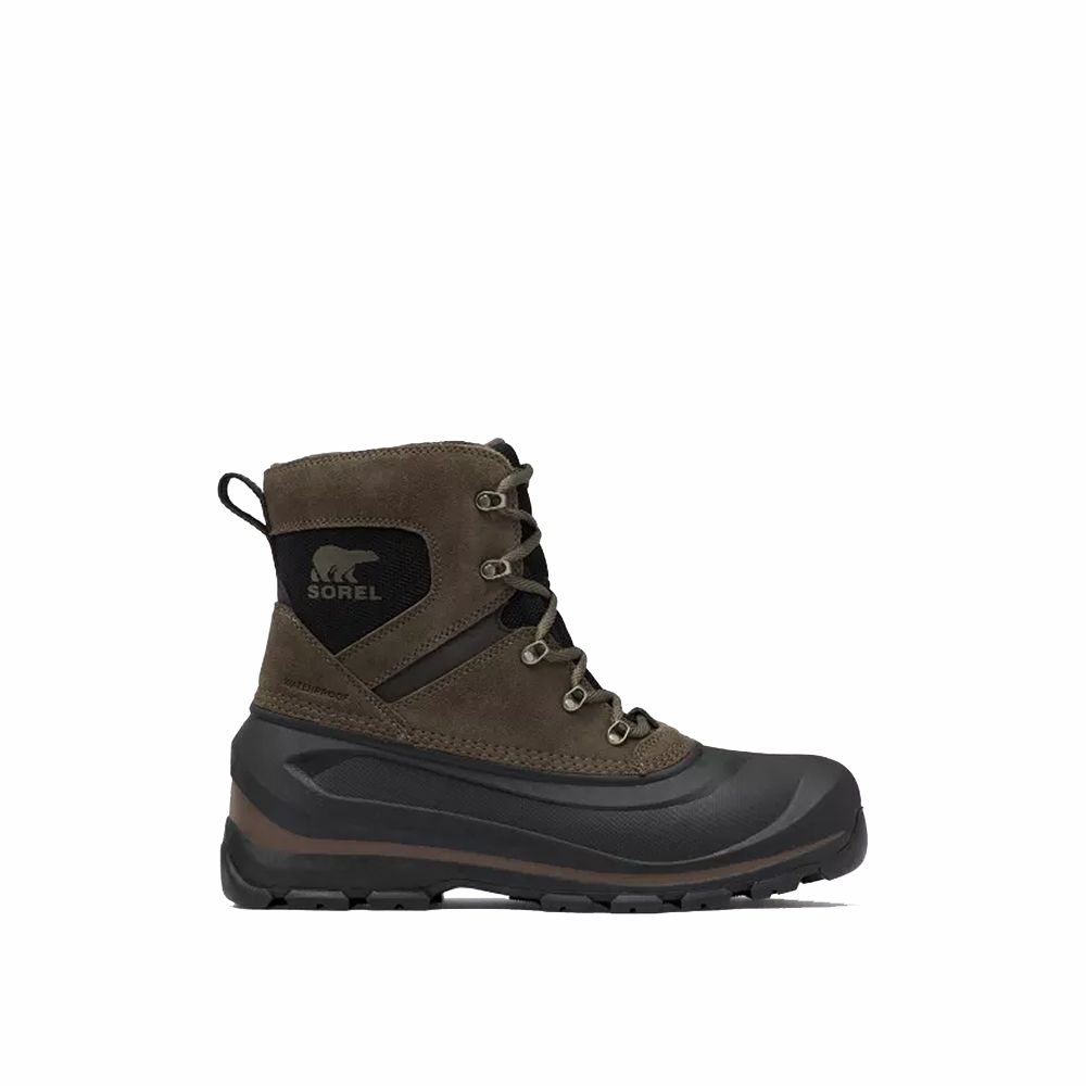 Sorel Buxton Lace Boot WP Major, Black 2084901245 wandelschoenen heren online bestellen bij Kathmandu Outdoor & Travel