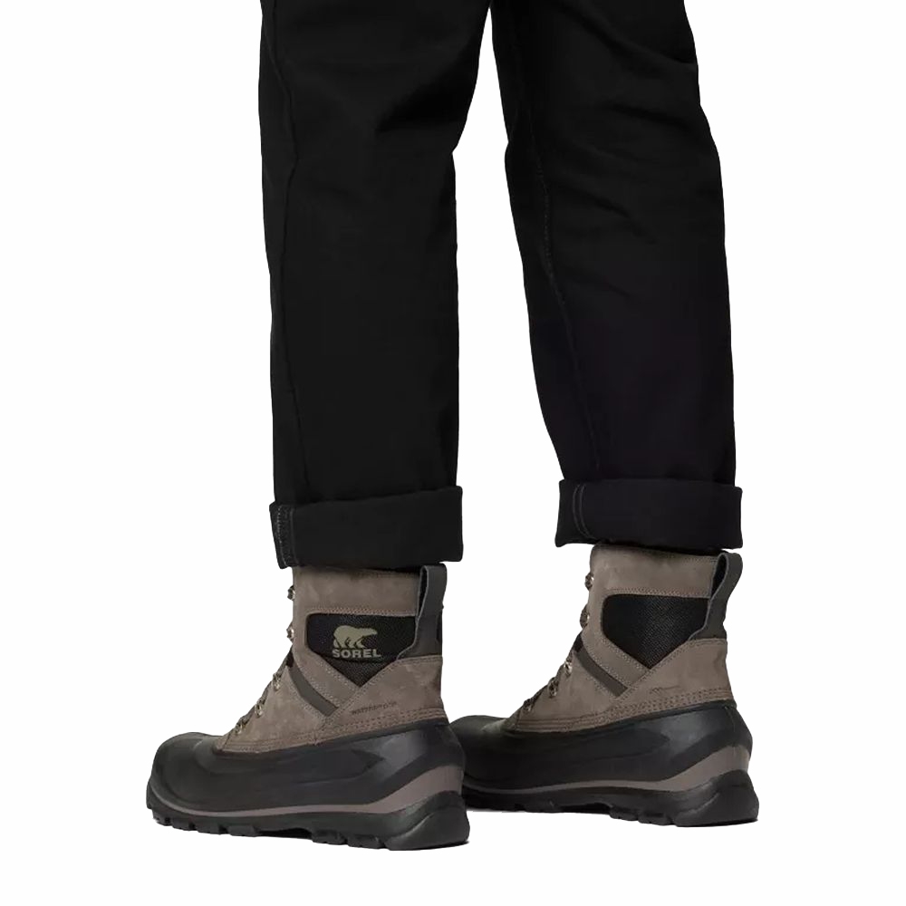 Sorel Buxton Lace Boot WP Major, Black 2084901245 wandelschoenen heren online bestellen bij Kathmandu Outdoor & Travel