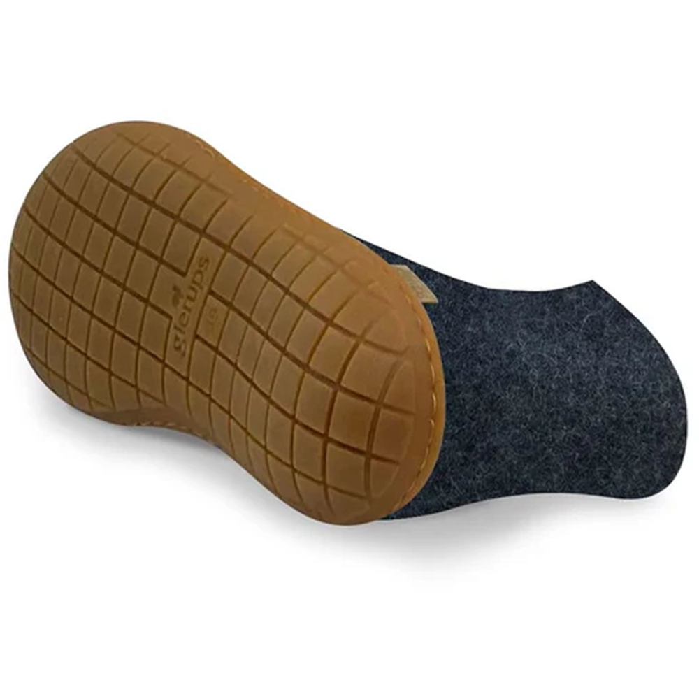 Glerups Boot Rubber Demin GR10-Demin-HoneyRubb pantoffels en huissokken online bestellen bij Kathmandu Outdoor & Travel