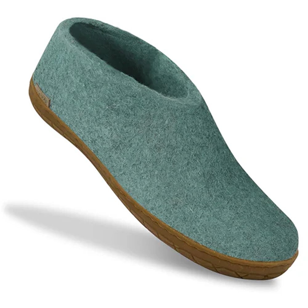 Glerups Shoe Rubber North Sea AR11-North Sea-Honey pantoffels en huissokken online bestellen bij Kathmandu Outdoor & Travel