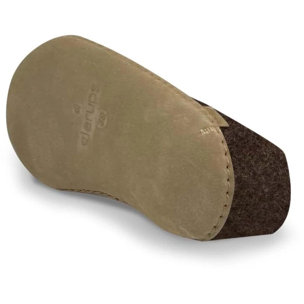 Glerups Shoe Leather Nature Brown A-04-NatureBrown pantoffels en huissokken online bestellen bij Kathmandu Outdoor & Travel