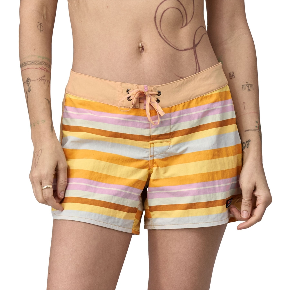 Patagonia Wavefarer Boardshorts - 5 in. Women's La Punta: Kishu Orange 76594-LPKO broeken online bestellen bij Kathmandu Outdoor & Travel