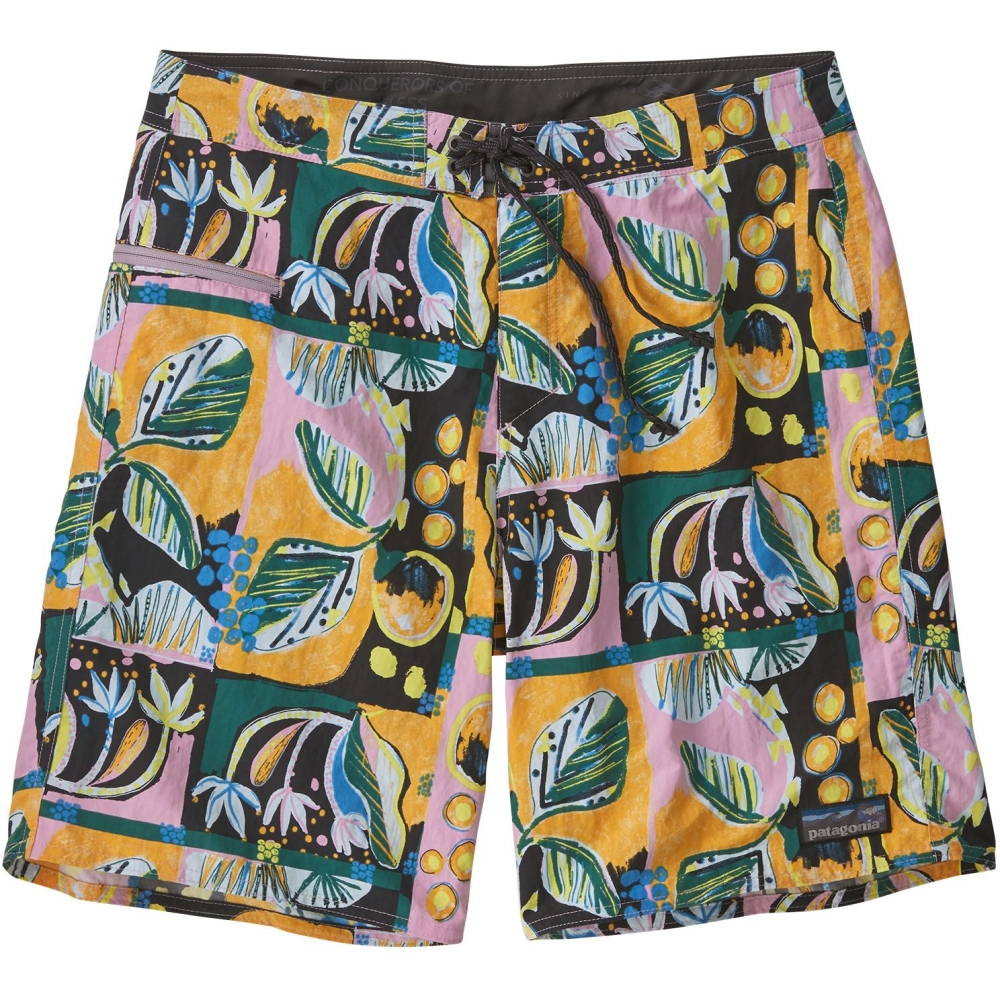 Patagonia Wavefarer Boardshorts - 19 in. Island Seeds: Milkweed Mauve 86623-ISDM broeken online bestellen bij Kathmandu Outdoor & Travel