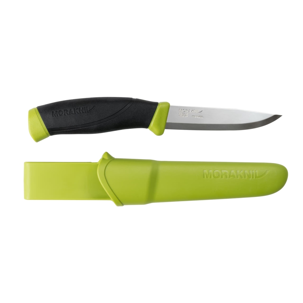 Morakniv Companion RVS Olive Green MO 14069 messen & tools online bestellen bij Kathmandu Outdoor & Travel