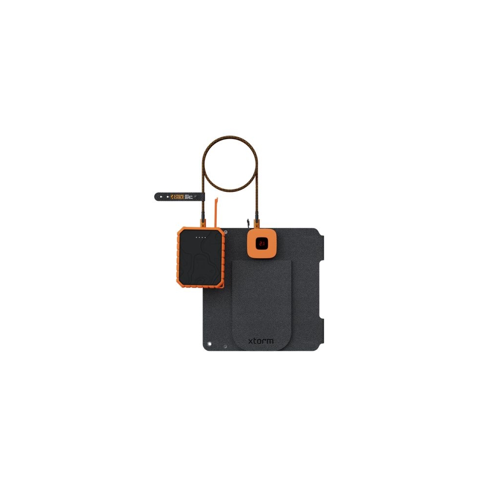 Xtorm SolarBooster 14 Watts panel Black XR2S14 energie & electronica online bestellen bij Kathmandu Outdoor & Travel