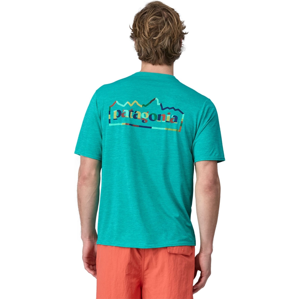 Patagonia Cap Cool Daily Graphic Shirt Unity Fitz: Subtidal Blue X-Dy 45235-UFSX shirts en tops online bestellen bij Kathmandu Outdoor & Travel