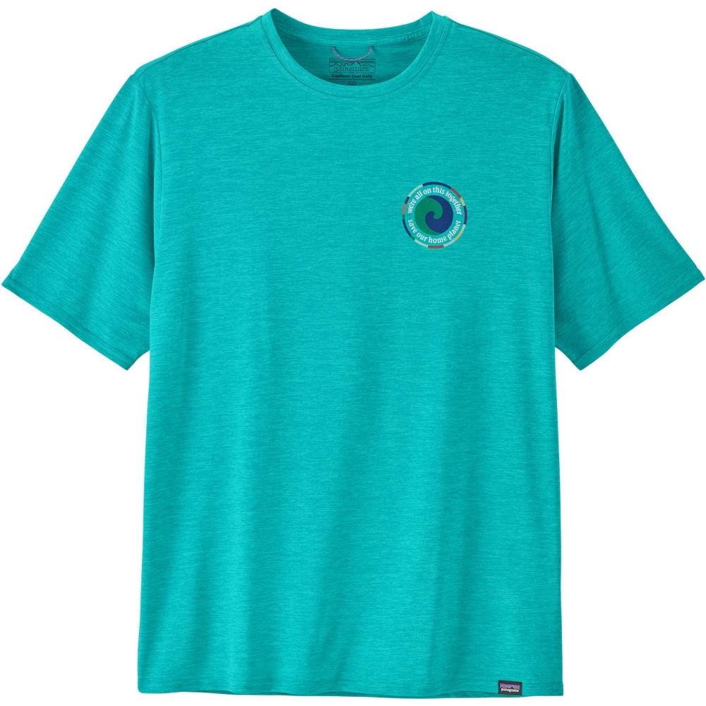 Patagonia Cap Cool Daily Graphic Shirt Unity Fitz: Subtidal Blue X-Dy 45235-UFSX shirts en tops online bestellen bij Kathmandu Outdoor & Travel