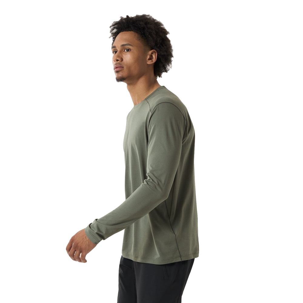 Arc'teryx Cormac Crew LS  Forage Heather II 9719-021146 shirts en tops online bestellen bij Kathmandu Outdoor & Travel