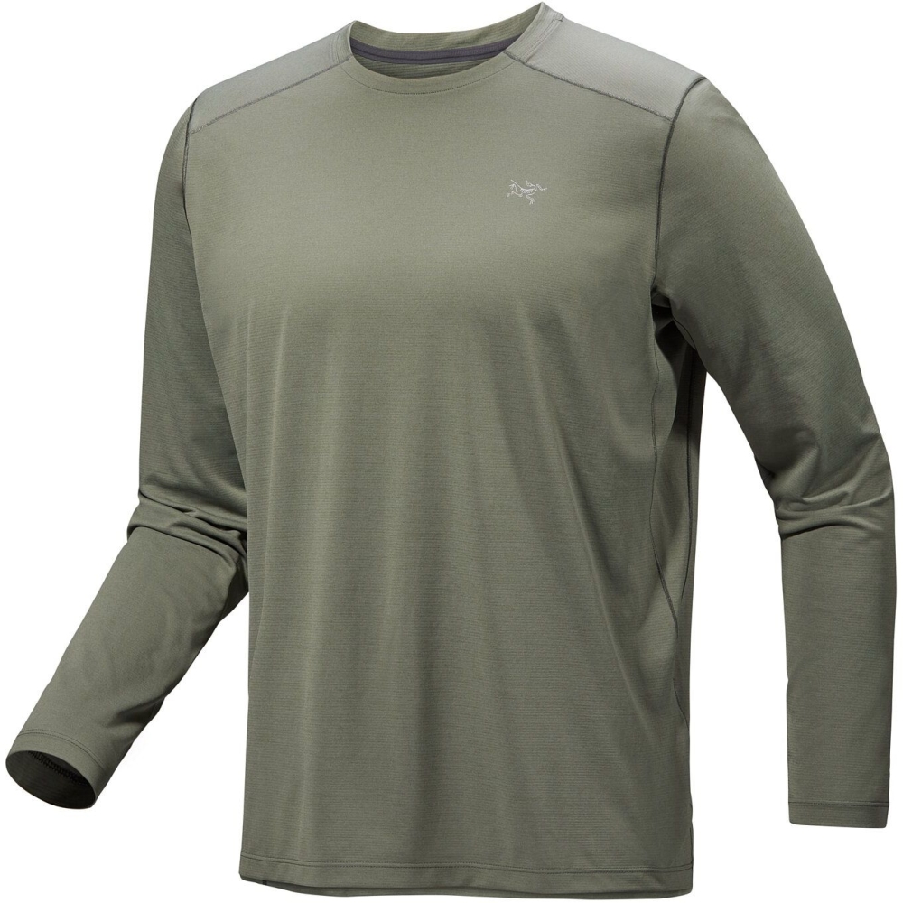 Arc'teryx Cormac Crew LS  Forage Heather II 9719-021146 shirts en tops online bestellen bij Kathmandu Outdoor & Travel