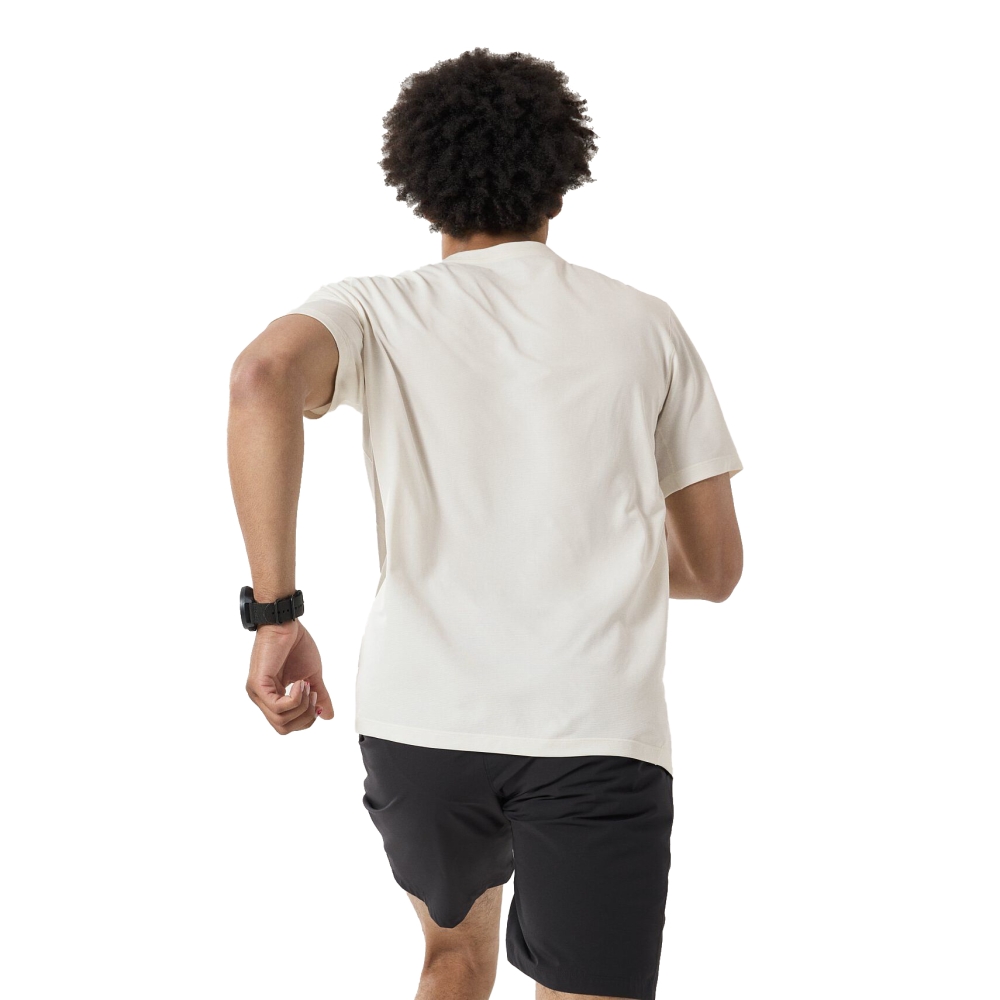 Arc'teryx Cormac Crew SS  Arctic Silk Heather II 9718-021627 shirts en tops online bestellen bij Kathmandu Outdoor & Travel