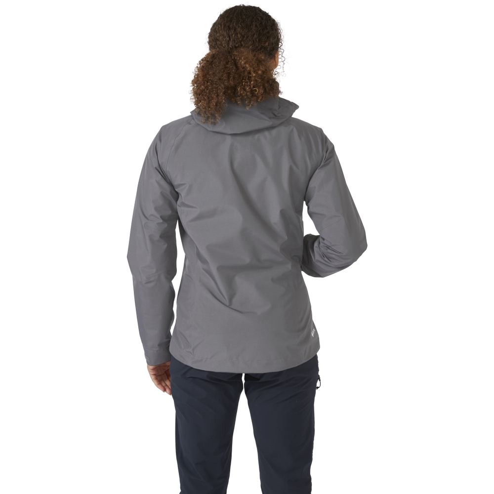 Rab Namche Paclite Jacket Women's Graphene QWH-60-GRH jassen online bestellen bij Kathmandu Outdoor & Travel