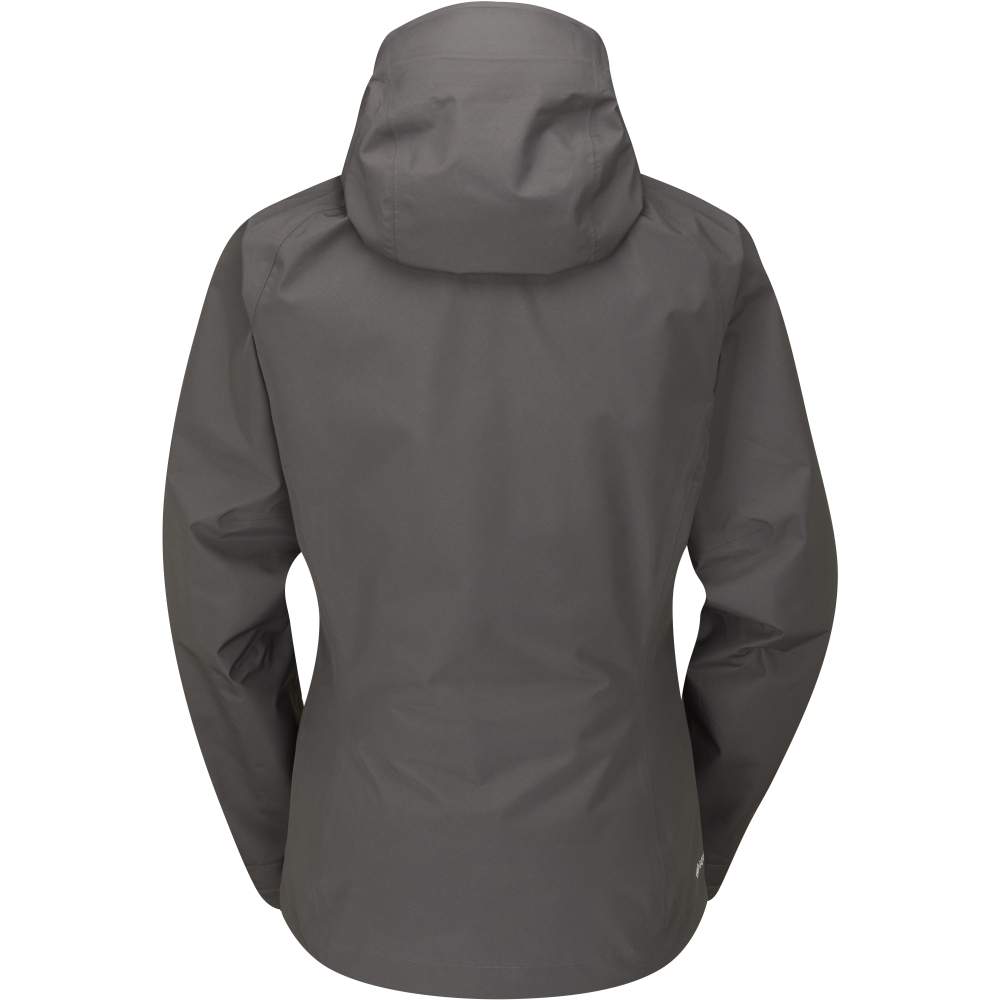 Rab Namche Paclite Jacket Women's Graphene QWH-60-GRH jassen online bestellen bij Kathmandu Outdoor & Travel