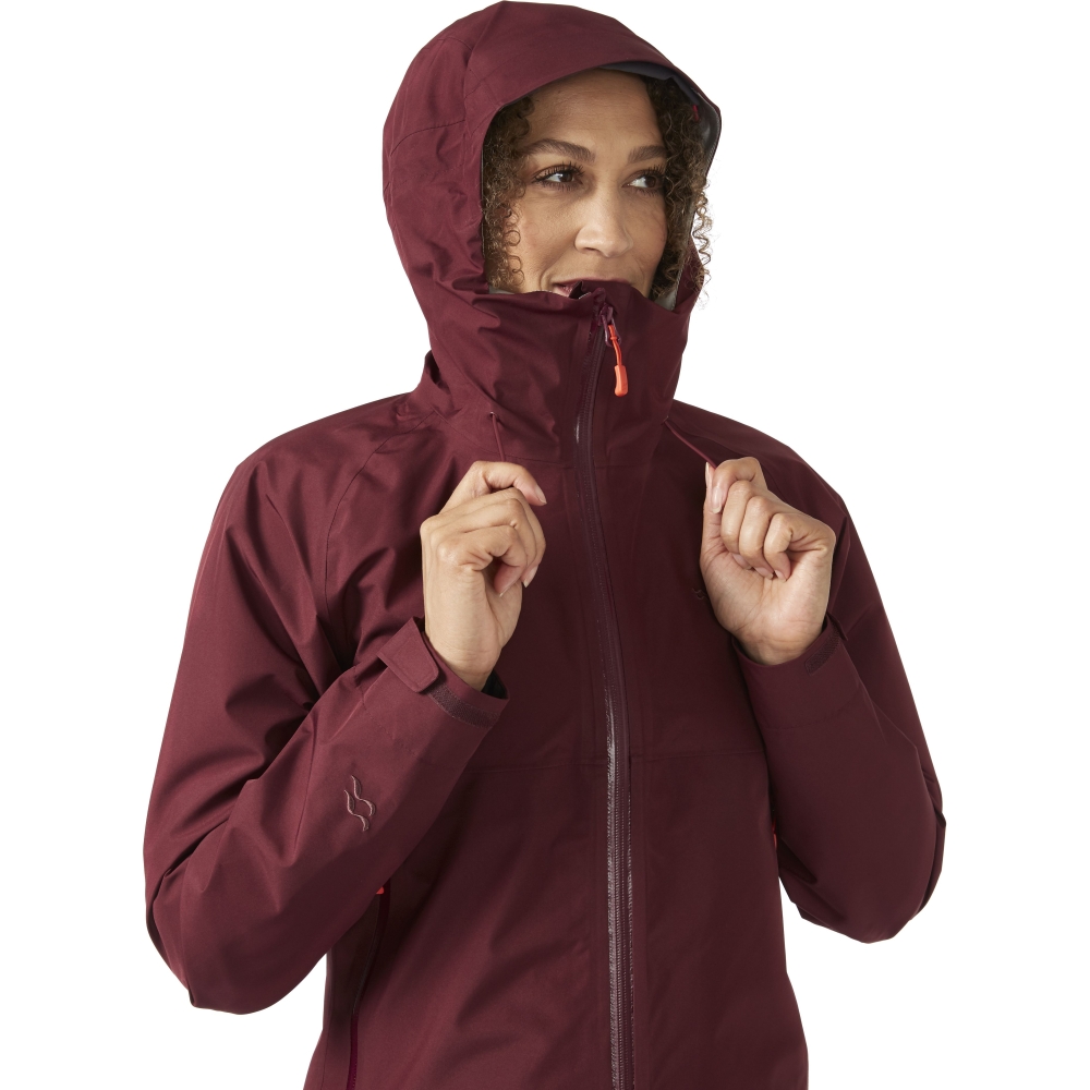 Rab Namche Paclite Jacket Women's Deep Heather QWH-60-DEH jassen online bestellen bij Kathmandu Outdoor & Travel