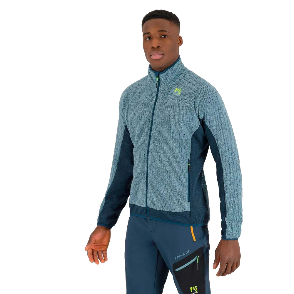 Karpos Rocchetta Fleece Smoke/Midnight 2500493-114 fleeces en truien online bestellen bij Kathmandu Outdoor & Travel