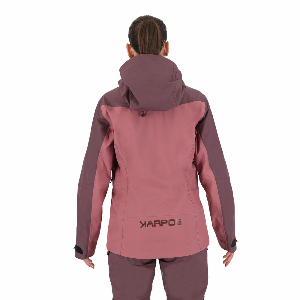Karpos Midi Shell Jacket Women's Deco Rose/Huckleberry 2512019-31 jassen online bestellen bij Kathmandu Outdoor & Travel