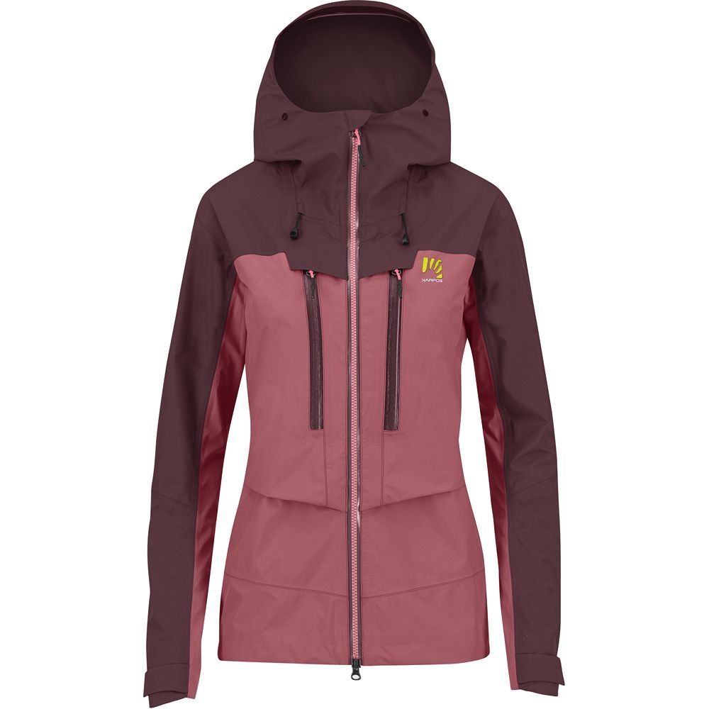 Karpos Midi Shell Jacket Women's Deco Rose/Huckleberry 2512019-31 jassen online bestellen bij Kathmandu Outdoor & Travel