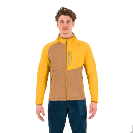 Karpos  Camoscio Full Zip Hoodie Nuthatch/Golden