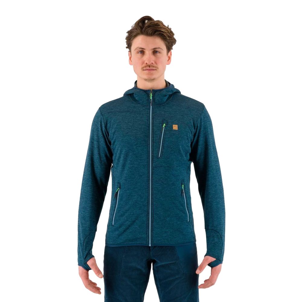 Karpos Scoiattolo Hoodie FL Midnight Navy 2531074-401N fleeces en truien online bestellen bij Kathmandu Outdoor & Travel