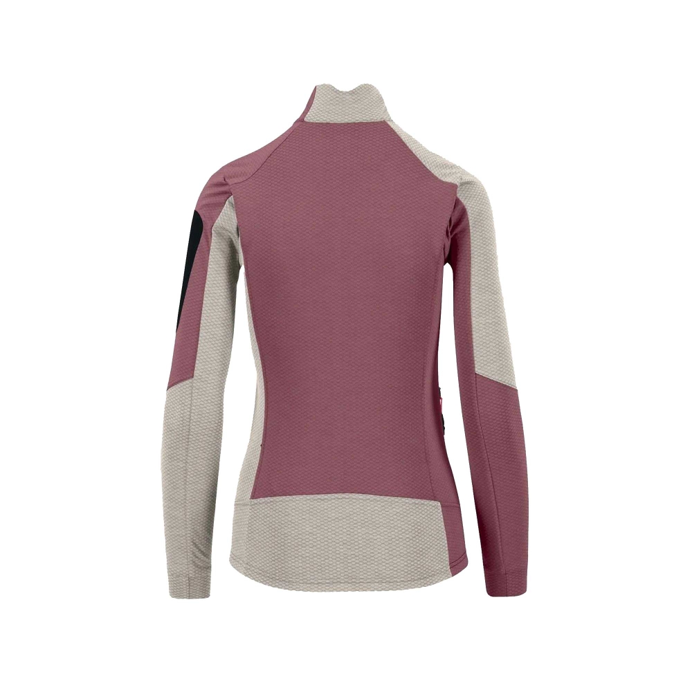Karpos Cherz Fleece Women's Oat/Deco Rose 2532053-31 fleeces en truien online bestellen bij Kathmandu Outdoor & Travel