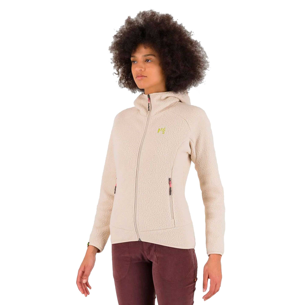 Karpos Moiazza Retro H FL Women's Oat 2532077-31 fleeces en truien online bestellen bij Kathmandu Outdoor & Travel