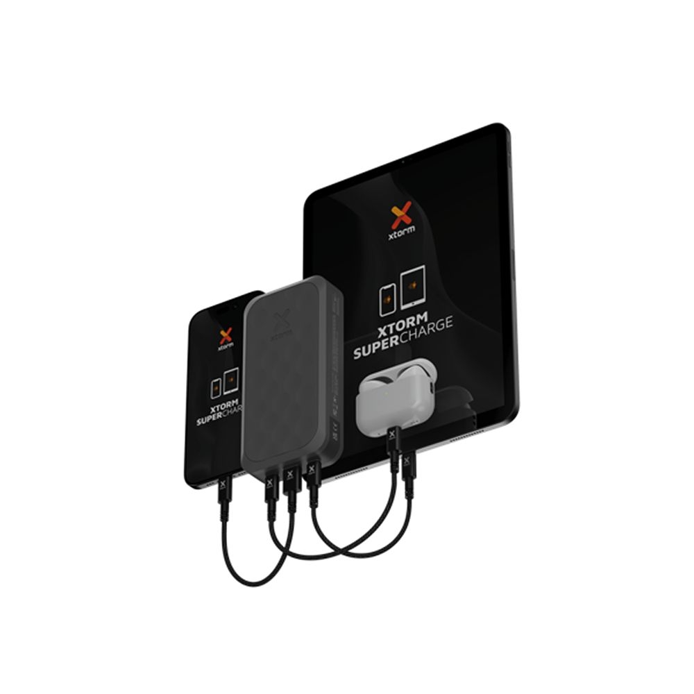 Xtorm 35W Fuel Series Powerbank 20.000 Midnight Black FS5201 energie & electronica online bestellen bij Kathmandu Outdoor & Travel