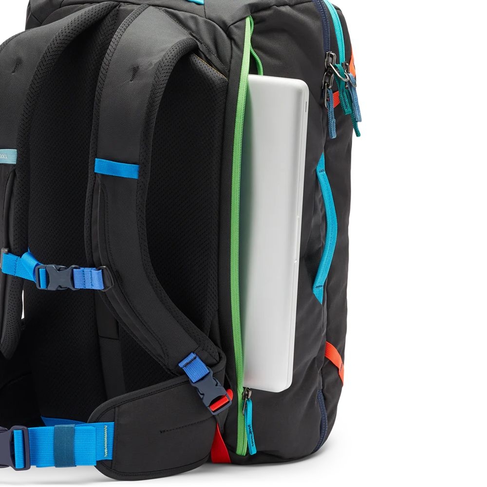 Cotopaxi Allpa 35L Travel Pack Del Dia Dark A35-S25-DDD reistassen online bestellen bij Kathmandu Outdoor & Travel