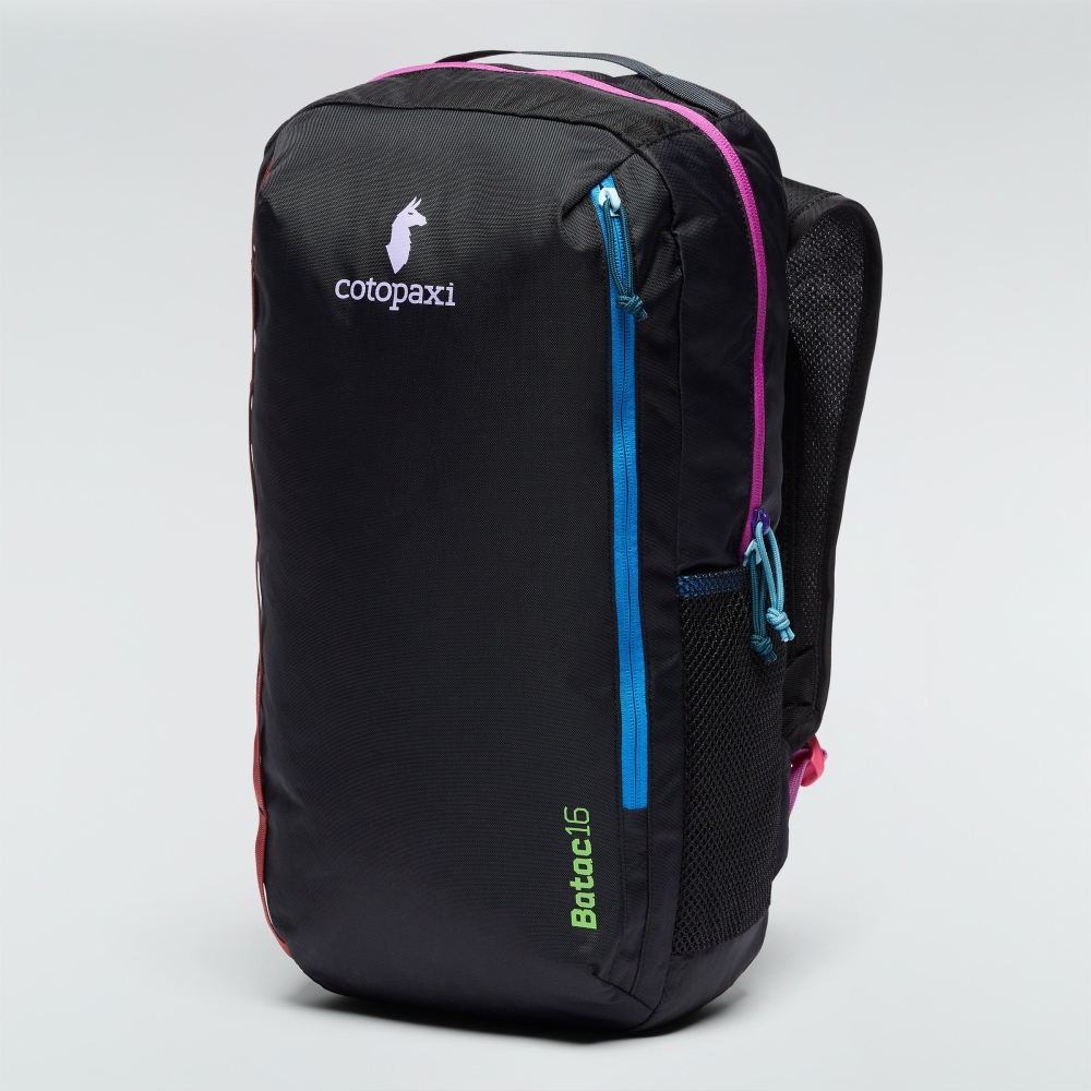 Cotopaxi Cotopaxi Batac 16L Backpack BT16-S25-DDD dagrugzakken Cotopaxi Batac 16L Backpack Del Dia Dark BT16-S25-DDD dagrugzakken online bestellen bij Kathmandu Outdoor & Travel