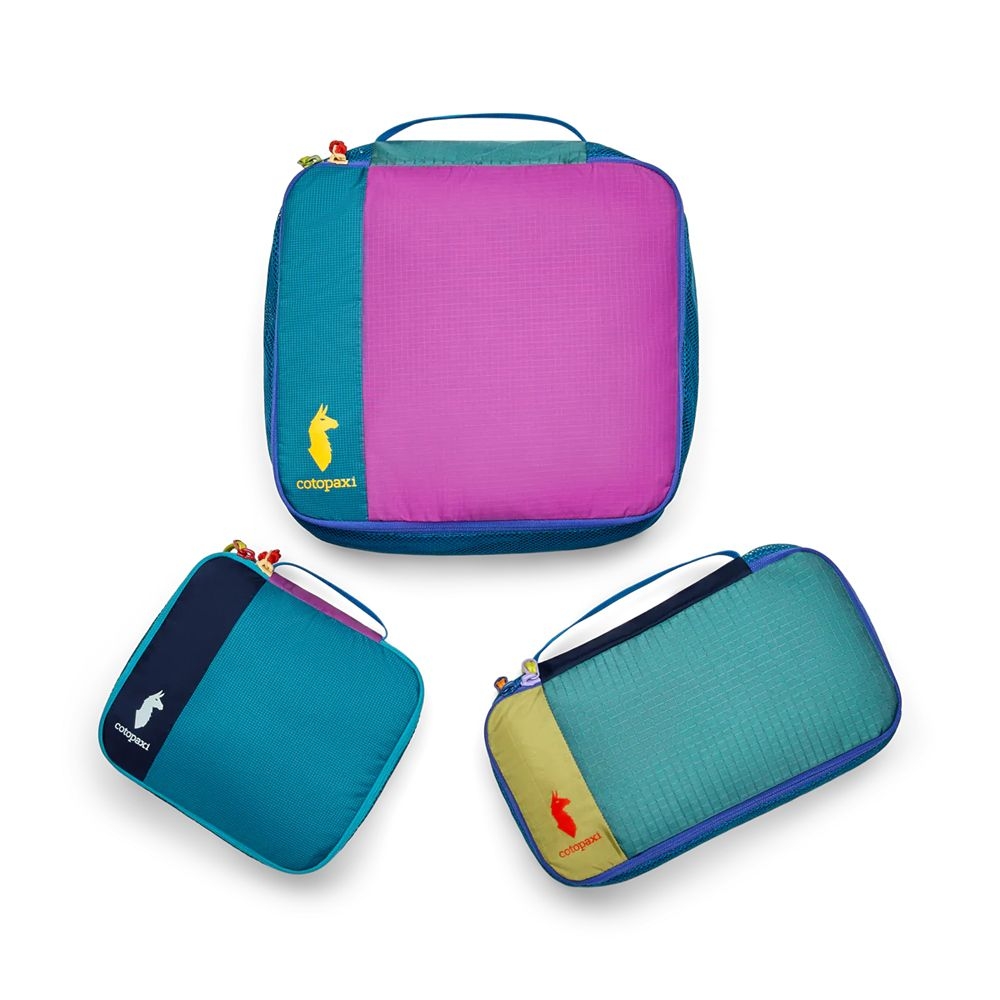 Cotopaxi Cubo Packing Travel Bundle Del Dia CBBDL-S25-DD reisaccessoires online bestellen bij Kathmandu Outdoor & Travel