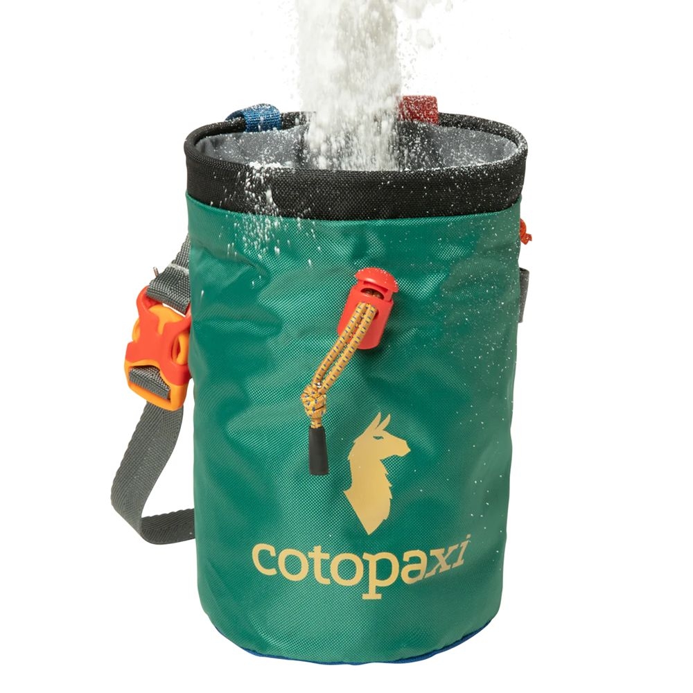Cotopaxi Halcon Chalk Bag Del Dia HCB-S25-DD pof, pofzakken en training online bestellen bij Kathmandu Outdoor & Travel