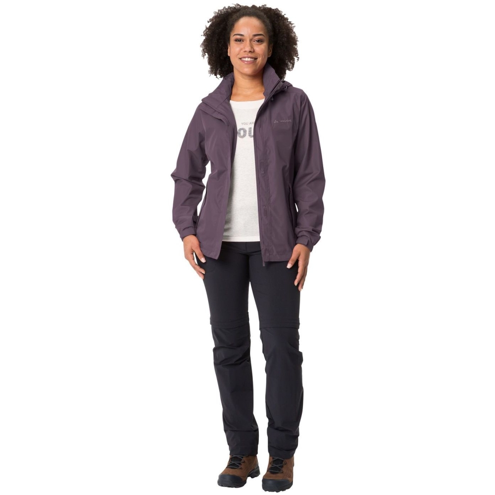 Vaude Escape light jacket Womens Blackberry 03895-255 jassen online bestellen bij Kathmandu Outdoor & Travel