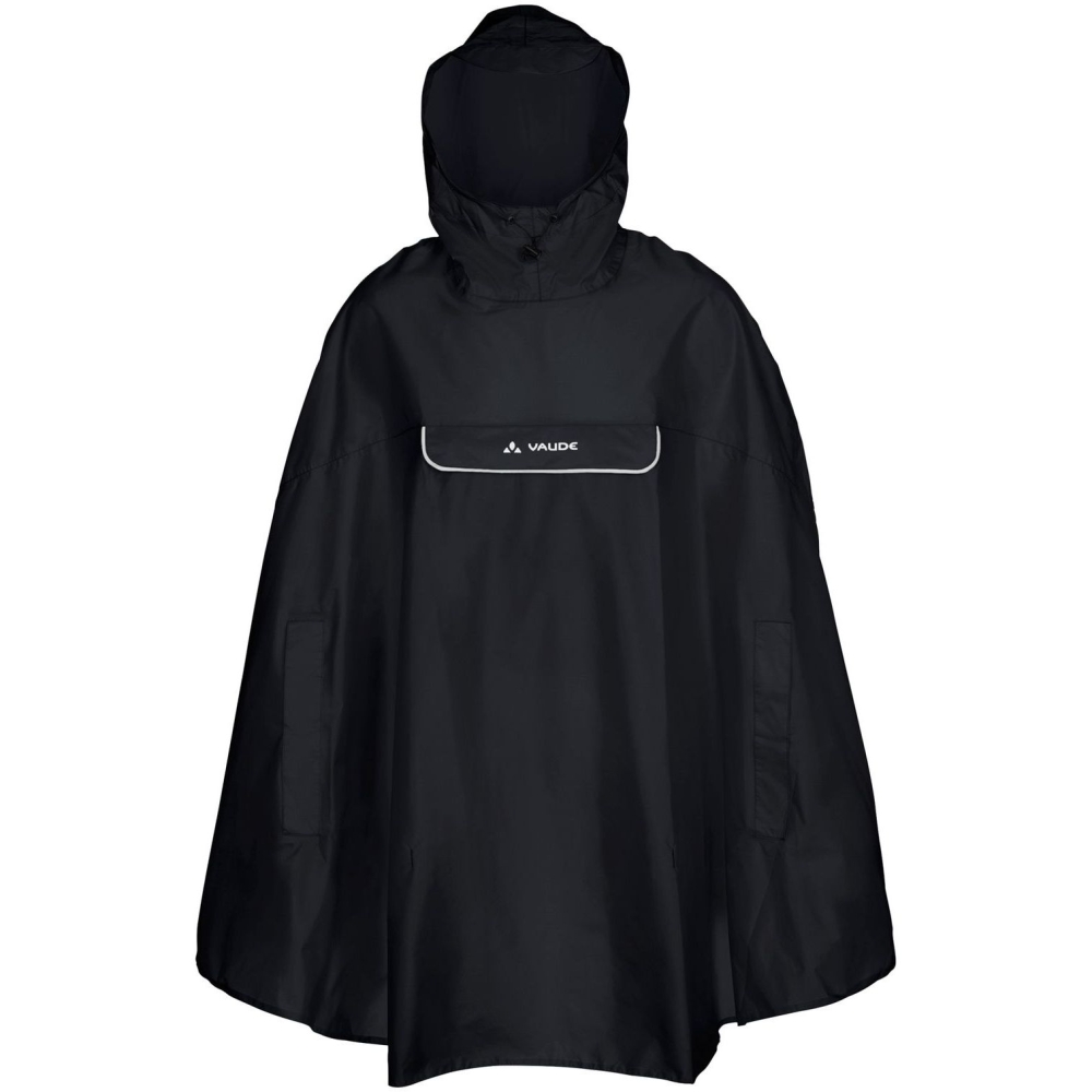 Vaude Valdipino Poncho Black 02285-010 reisaccessoires online bestellen bij Kathmandu Outdoor & Travel