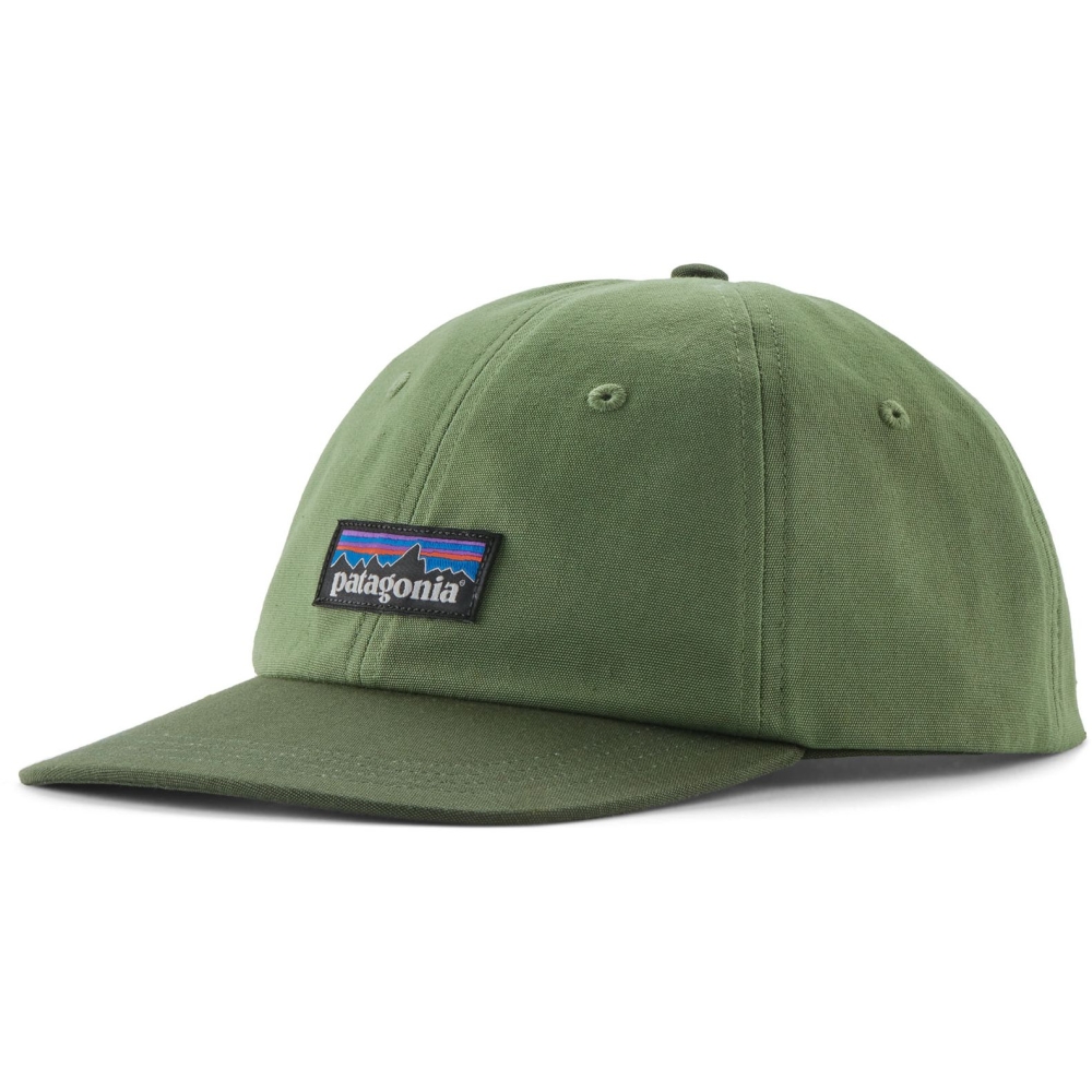 Patagonia P-6 Label Trad Cap Groen 38296-TNGR kleding accessoires online bestellen bij Kathmandu Outdoor & Travel