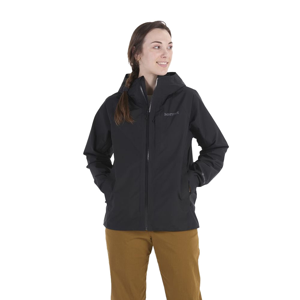 Marmot Waypoint GTX Jacket Women's Black 15781-001 jassen online bestellen bij Kathmandu Outdoor & Travel