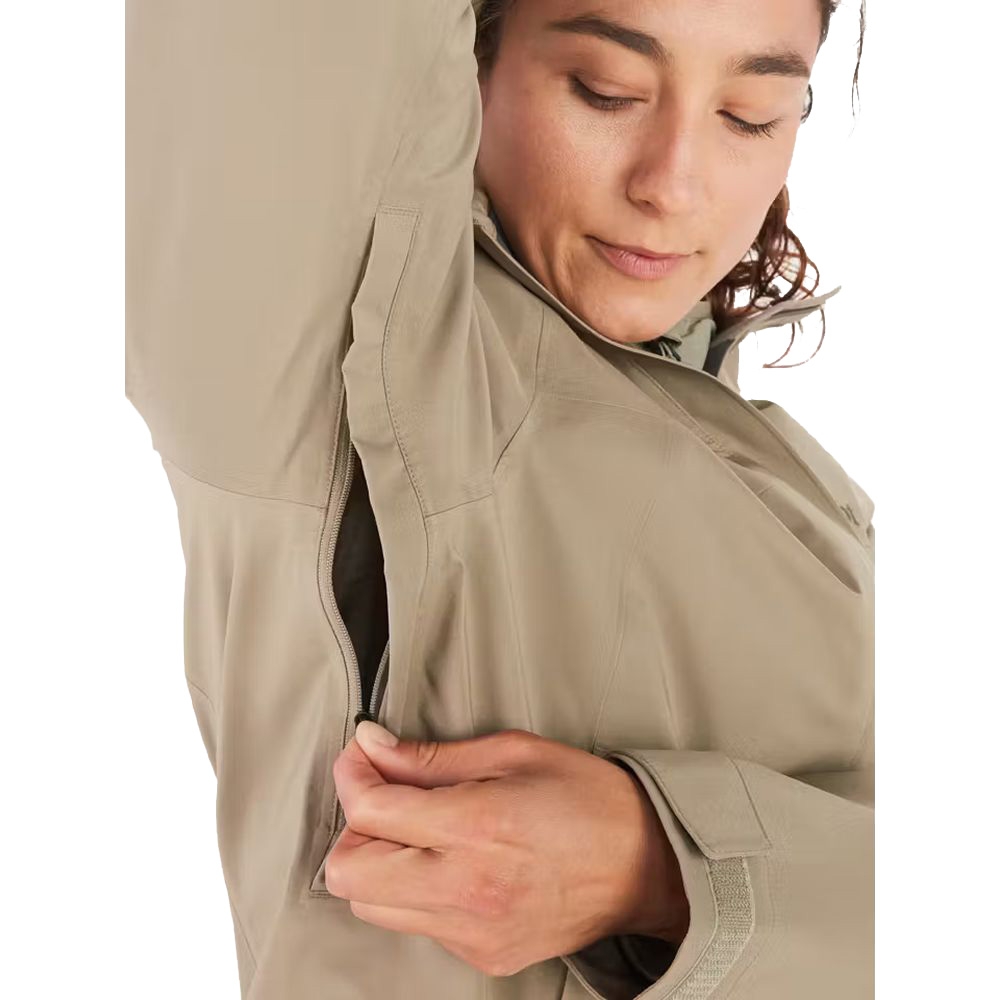 Marmot Precip Eco Pro Jacket Women's Vetiver 15874-21543 jassen online bestellen bij Kathmandu Outdoor & Travel